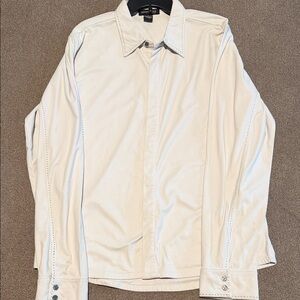Kenneth Cole Light Cream Dress Shirt